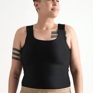 GenderBender Full Length Binder for Soft Chest Binding Compression Top