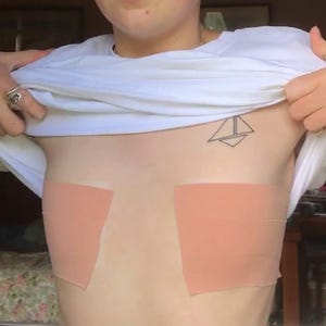 GenderBender Extra Soft Nylon Body Tape - Latex Free Adhesive Nylon Fabric for Chest Binding, Tucking, Packing