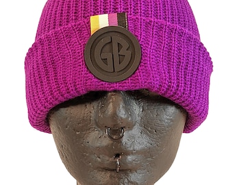 Gorro Docker Cap Pride pequeño: arcoíris, trans, no binario