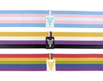 GenderBender Custom Made Pride Elastic Band