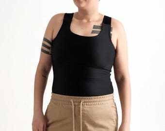 GenderBender Full-Length Binder for Soft Chest Binding Compression Top