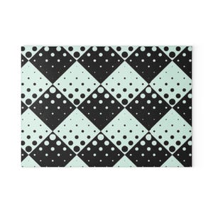 Stylish Glass Cutting Board with Modern Pattern, Kitchen Decor, Unique Gift for Home Chefs, Housewarming, Birthday