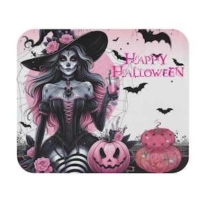 Halloween Mouse Pad, Festive Desk Accessory, Computer Mat for Spooky Season, Perfect for Gamers, Decorative Gift for Halloween Enthusiasts