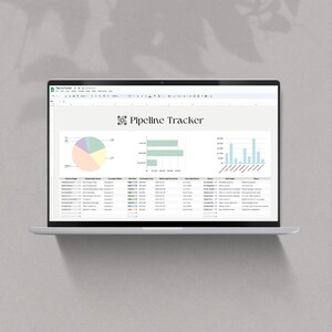 Business Pipeline Tracker Google Sheet, Financial Google Spreadsheets