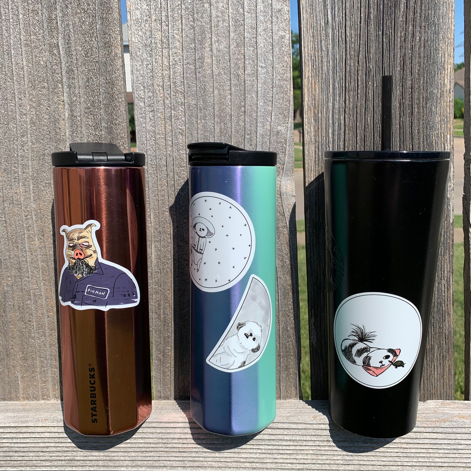 Butter Goth Sticker of the Summer Camp Island Character Etsy