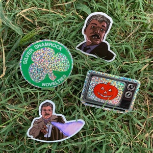 A Halloween 3 & Tom Atkins sticker pack!