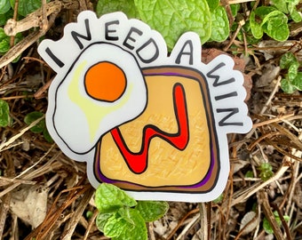 I need a win! - Joe Pera Mike Melsky quote sticker