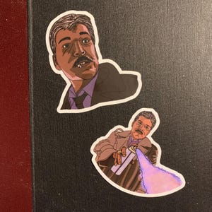 A Tom Atkins Thrill Me! Sticker set!