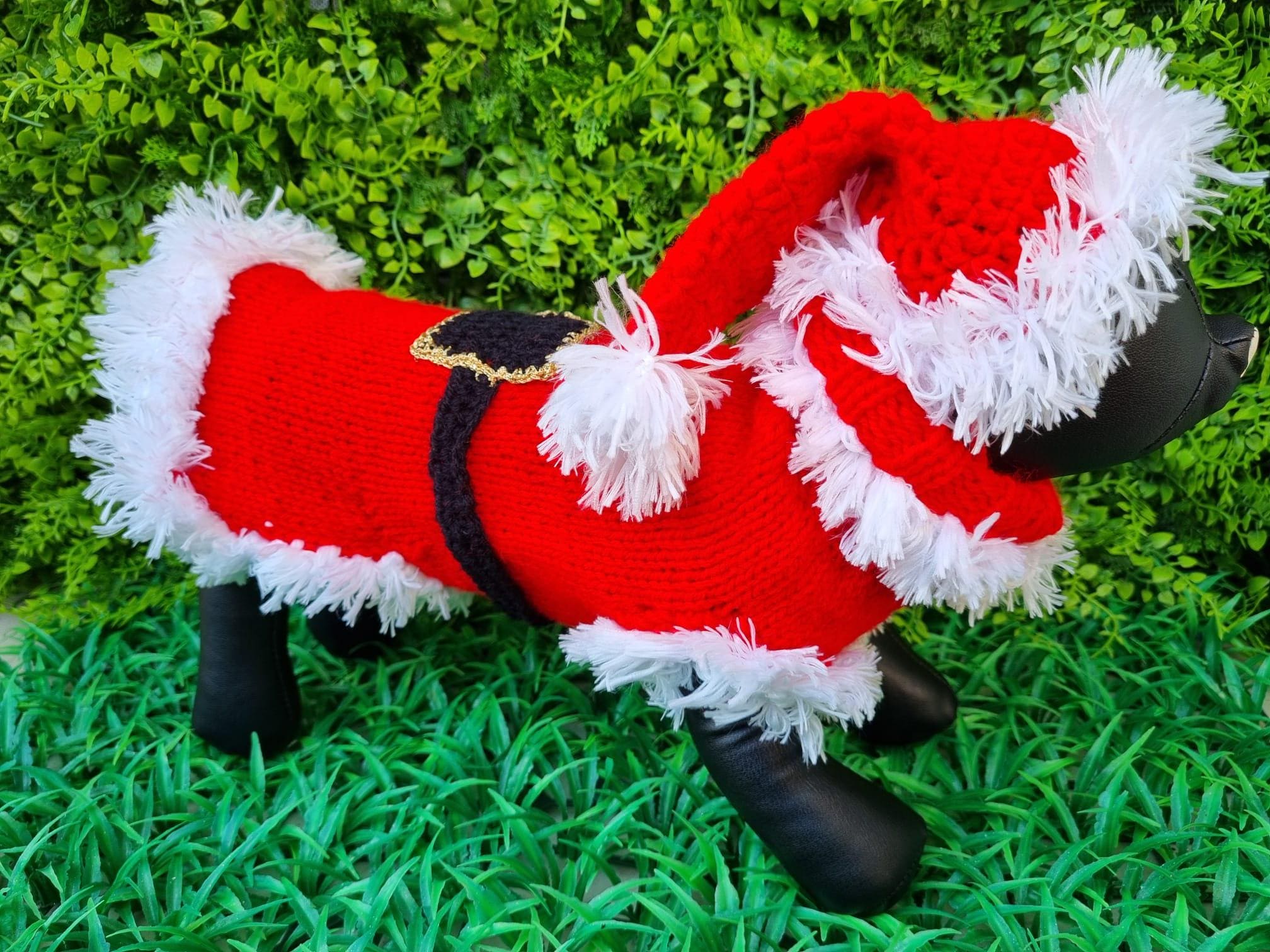Papa Noel Vestito Da Renna Per Cani Papa Noel Vestiti Babbo Natale Cani Per Cani  Cani, image size:2016x1512