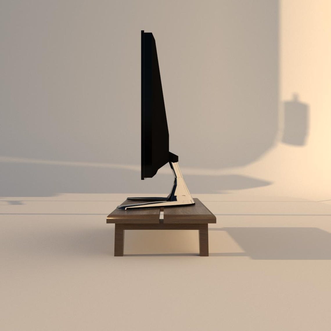 Wooden Monitor Riser Plans: Beginner Woodworking (digital Download ...