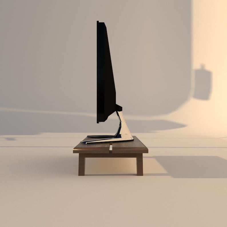 Wooden Monitor Riser Plans: Beginner Woodworking (digital Download) - Etsy