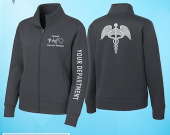 Custom Physician Assistant Jacket, Personalized PA Gift, Medical Apparel