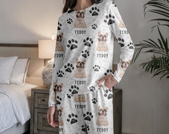 Pigiama personalizzato per cani, pigiama personalizzato con foto del tuo animale domestico, regalo per amanti dei cani
