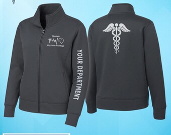 Custom Physician Assistant Jacket - Personalized Medical Coat - PA Gift