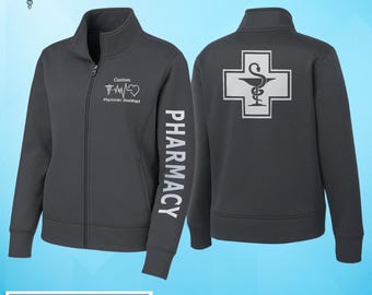 Custom Medical Jacket, Personalized Physician Assistant/Pharmacy Coat, Healthcare Professional Gift