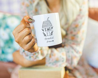 Homeschool Mama Ceramic Mug, Homeschool Teacher Gift