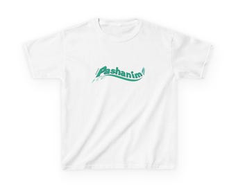Trendy Kids Tee, Fun Graphic Tee for Children, Comfortable Cotton Shirt, Perfect for Summer, Birthday Gift, Casual Wear, Pashanim Design