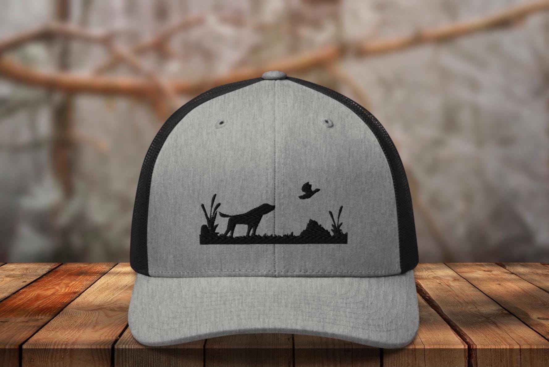 Embroidered Bird Dog Hat, Bird Dog Trucker Hat, Gift for Him
