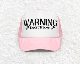 Cappello da cacciatore esperto ricamato Warning, cappello da caccia divertente, regalo per cacciatore, regalo per lei, cappello da caccia da donna, cappello da camionista da caccia, cappello divertente