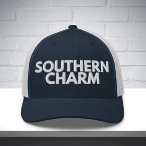 Southern Charm trucker hat, funny redneck trucker hat, redneck gift, cowboy hat, redneck gag gift, birthday gift, redneck hat, southern hat