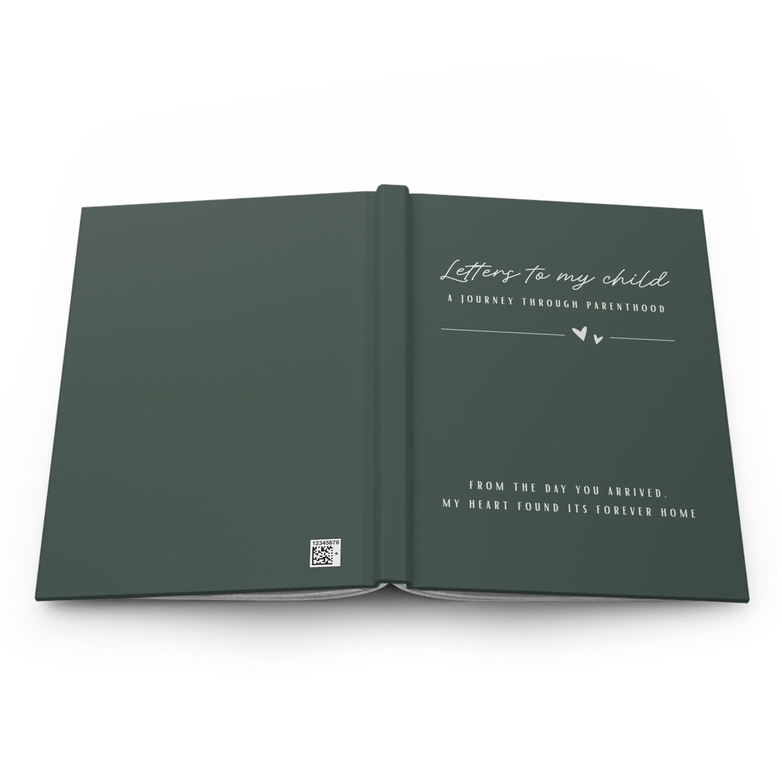 Letters to My Little Girl Memory Journal – A Keepsake Notebook for Parents main image 1