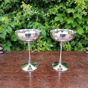 Vintage Silver plated Links of London Goblets - Set of 2