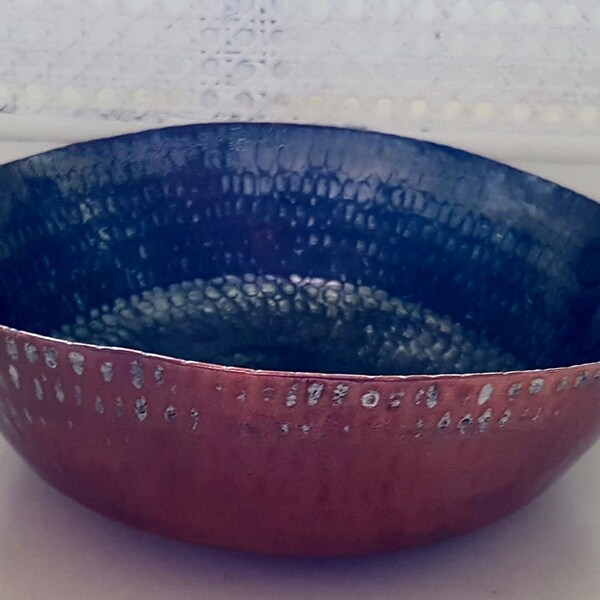 Vintage Copper Bowl Etsy UK