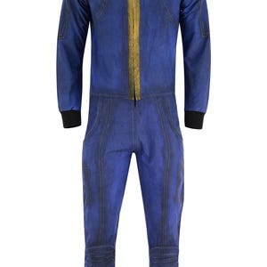 Inspired by Fallout &quot;Vault 101 Jumpsuit - Fallout hand Distressed Suit