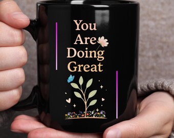 You Are Doing Well Affirmation Print | Mental Health Decor (PNG SVG Digital Download