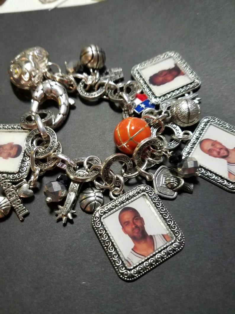 San Antonio Spurs Bracelet Etsy
