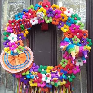 Fiesta Wreath Si Senor Ahua!!!!  Fabulous San Antonio Style