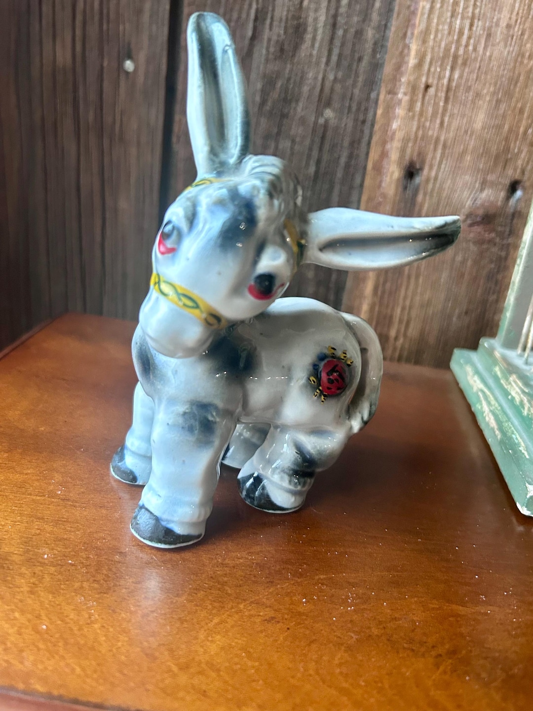 Donkey Figurine From the 1970s. Cute With Big Ears. Stands 7 Tall ...