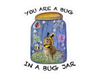 Gumbus Bug Jar Vinyl Decal