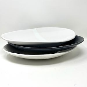 Large Oval Bowl-Handmade Pottery Serving Bowl-Ceramic Pasta Bowl-Large Salad Bowl- Ceramic Serving Bowl