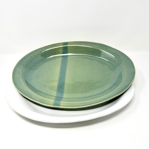 Pottery Platter-Oval Serving Platter-Ceramic Platter-Handmade Stoneware Platter-Ready to Ship