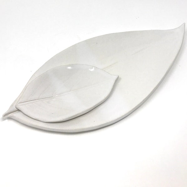 White Ceramic Plate Etsy