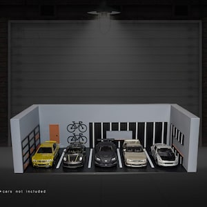 1:64 Garage Diorama