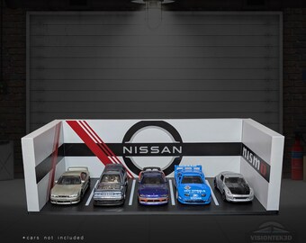 Nissan 1:64 Garage Diorama - Etsy
