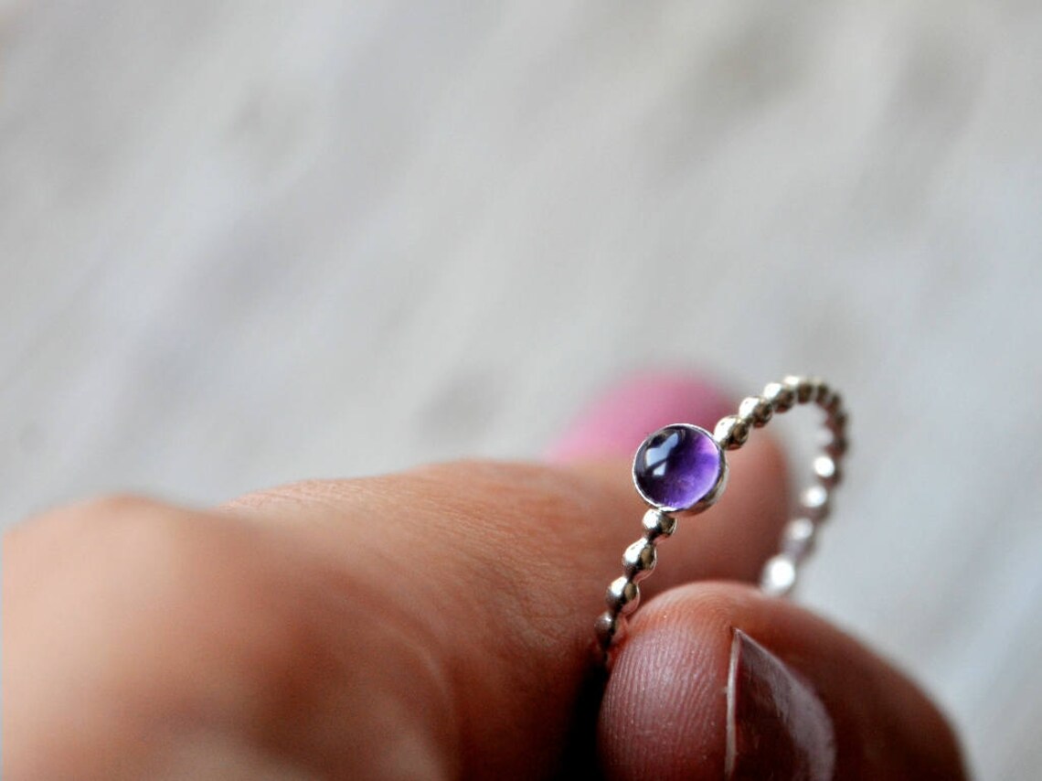 Anello Impilabile Pandora In Argento 925 Petite Brillante Delicato Misura 54