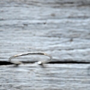Sterling silver thin stacking ring, dainty, stackable, ring guards and spacers, made to order image 2