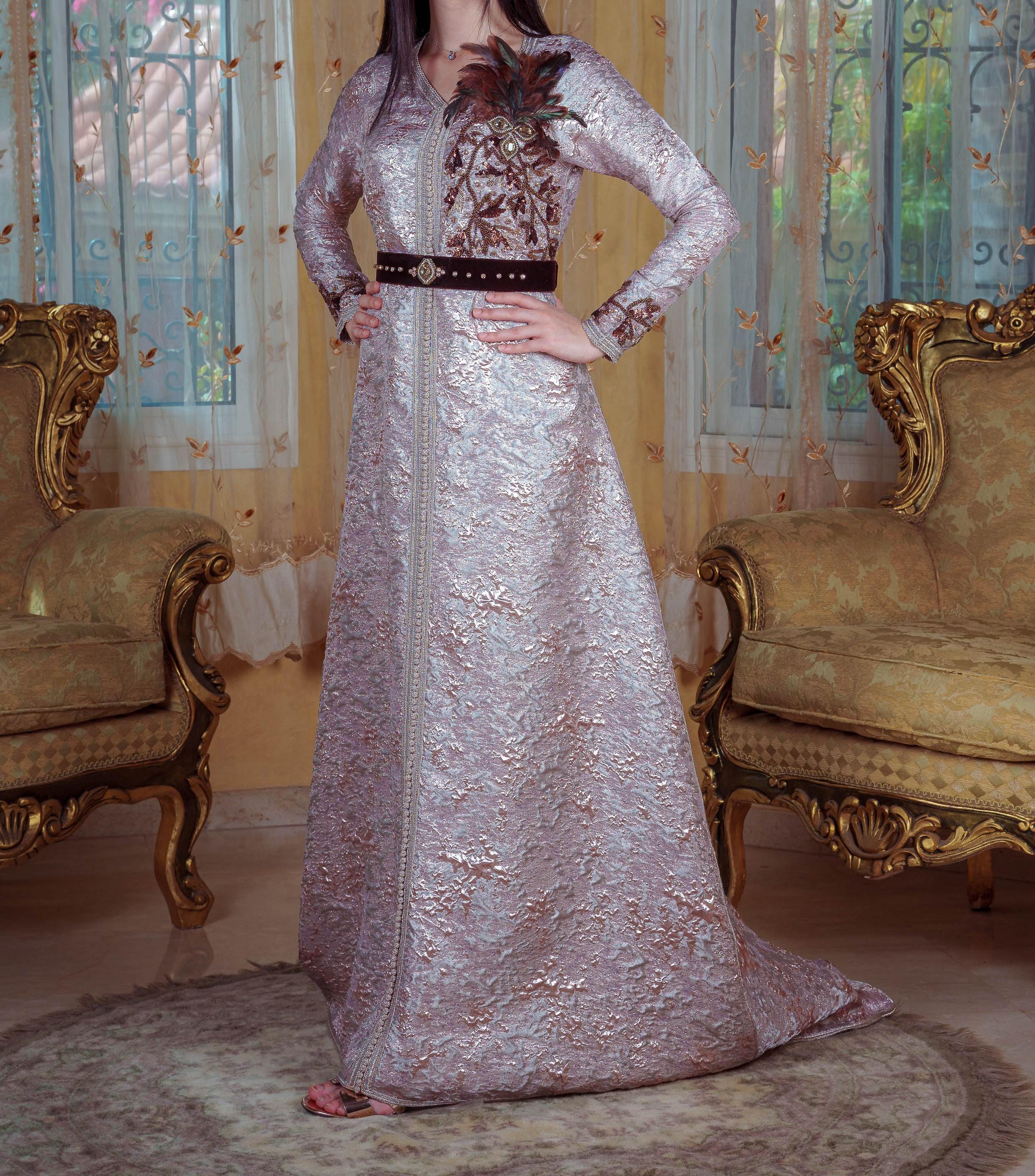 Caftan en brocard Etsy France