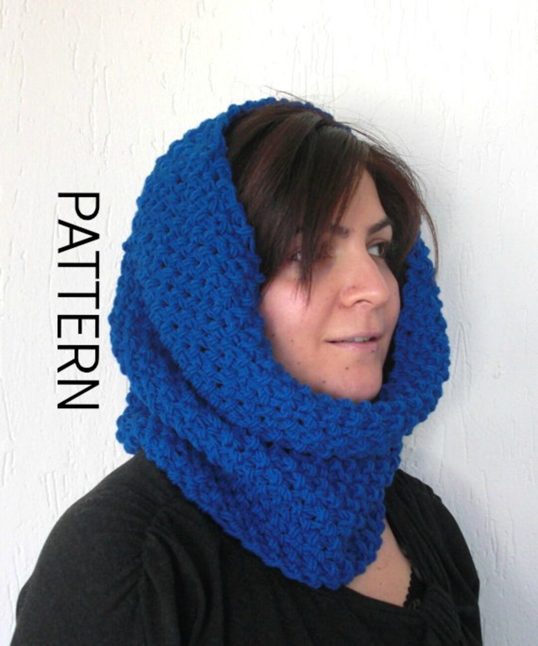 DIY Cowl Scarf Knitting Pattern PDF Scarf Pattern Beginner - Etsy