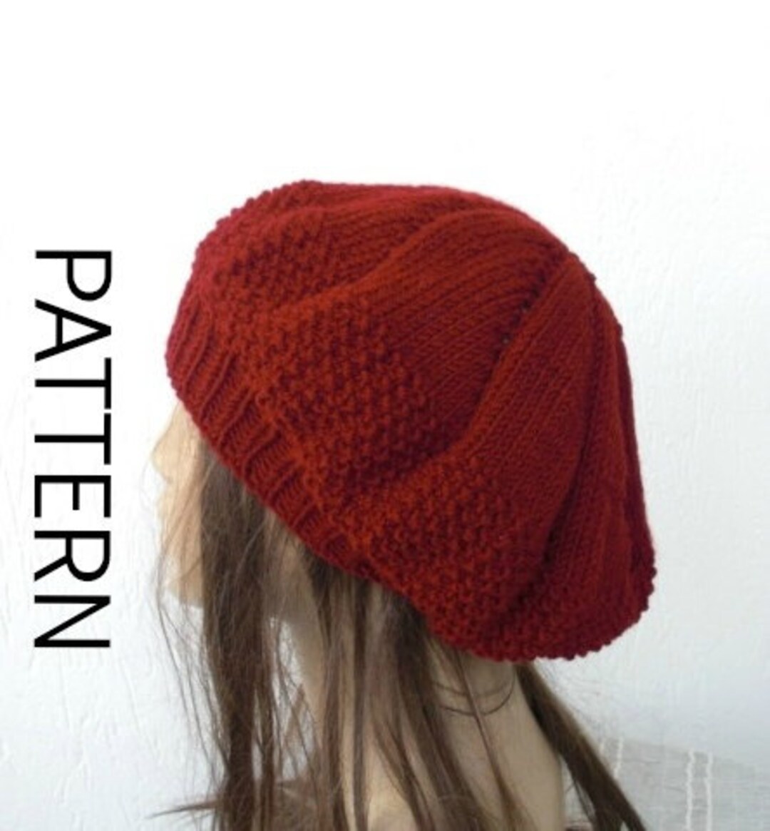 Instant Download Knit Hat Pattern Hat Knitting PATTERN Dıy PDF Seed ...