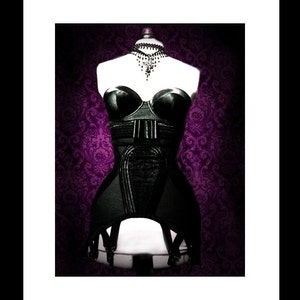 MADAME OCTAVIA Longline Girdle with 10 Suspender Straps.