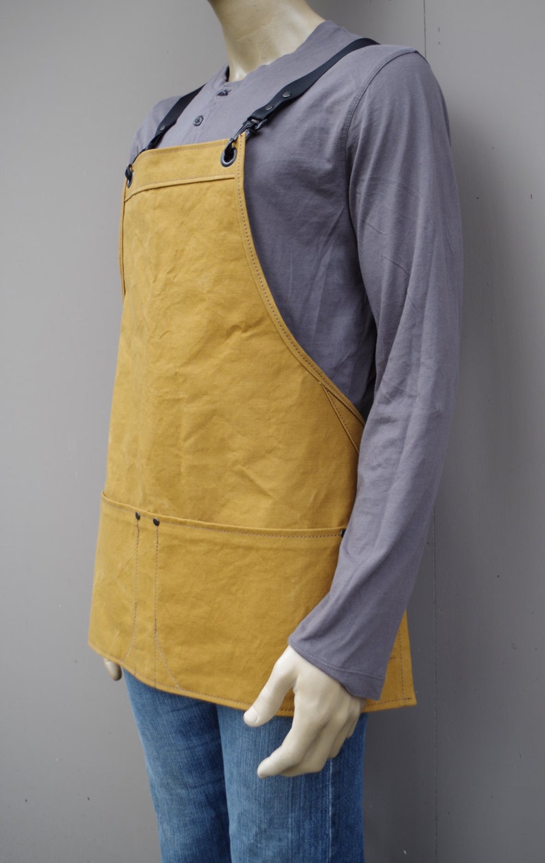 Canvas Apron The Wood Worker Etsy