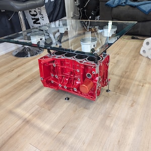 Engine Block Coffee Table