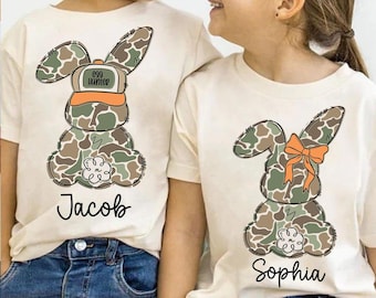 Egg Hunter Bunny Svg, Camo Easter Bunny Sublimation File, Boy Bunny With Backwards Hat Shirt Design, Bunny Bow Coquette Png