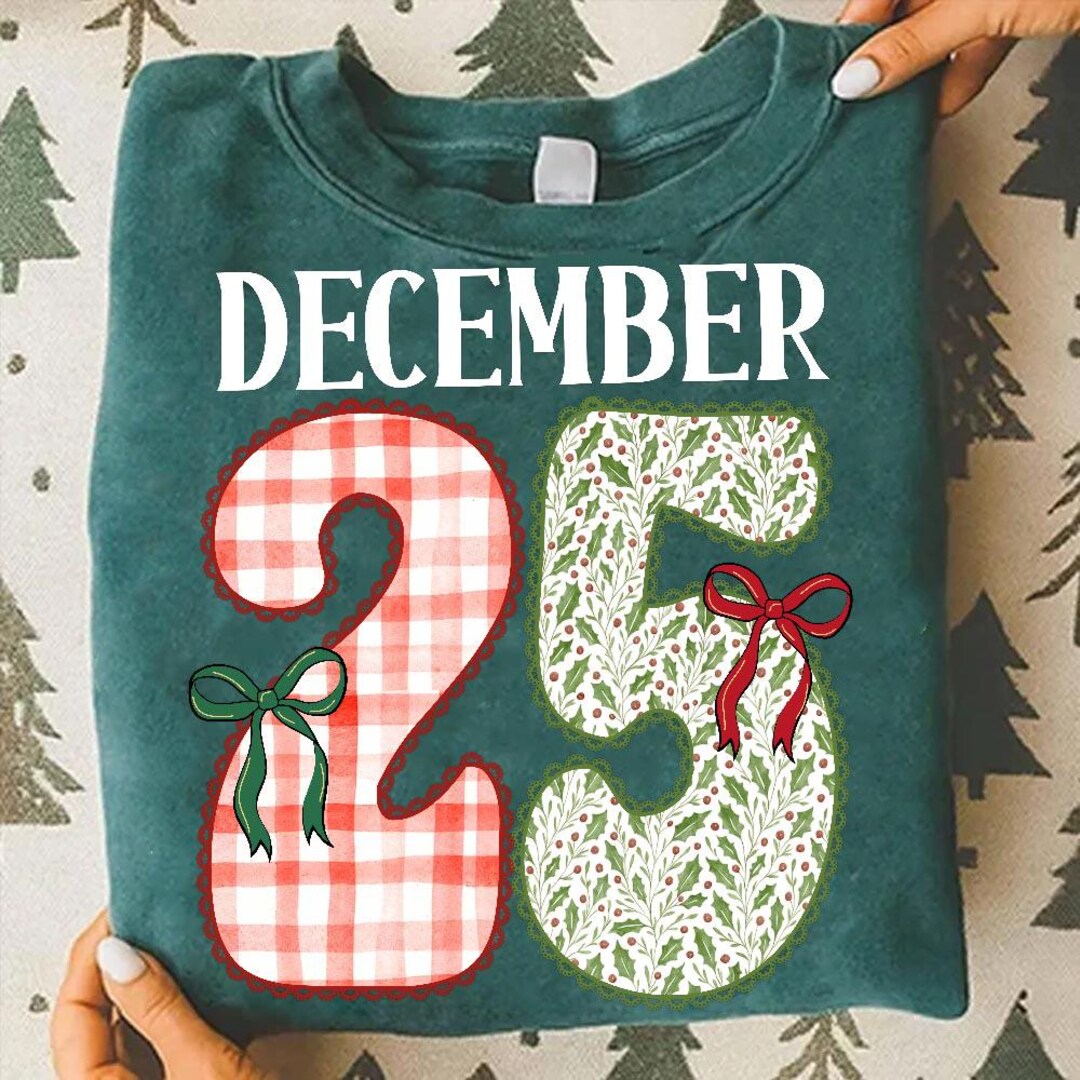 Dec 25 Lettering December 25 PNG, Checkered Red Letters Png, Merry Christmas Floral PNG ...