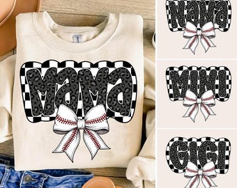 Geruite Sport Mama Coquette SVG-bundel, Leopard Game Day SVG, honkbal SVG, Nana, Gigi, Mimi png, ontwerp honkbalstrik coquette