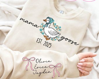 Mamma oca Svg, Mamma floreale png, Mamma civettuola Svg, Sublimazione mamma, Mamma vintage png, Maglietta amante dell'oca, Festa della mamma Svg, Oca sciocca Svg